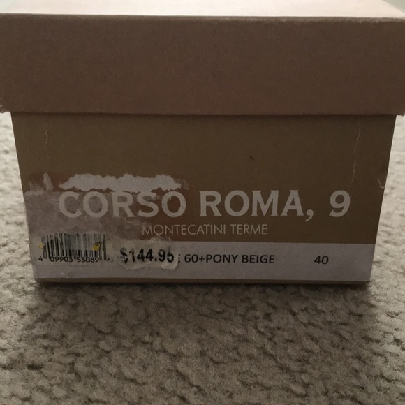 Corso Roma BOXED leather toe ring sandals Italy w/ Box - Picture 8 of 9